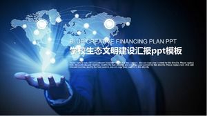 Szkolny szablon raportu z budowy cywilizacji ekologicznej ppt