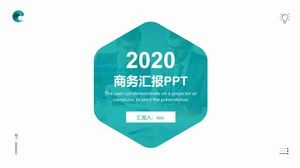 Templat ppt laporan pekerjaan angin datar atmosfer atmosfer yang canggih