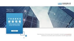 Modèle ppt de reprise d'activité d'entreprise