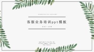 Modelo de ppt de treinamento de negócios de atendimento ao cliente