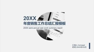 قالب تقرير عمل مبيعات ppt