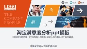 Шаблон п.п. анализа удовлетворенности Taobao