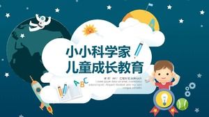 خطة النمو العلمي للأطفال تنزيل قالب ppt