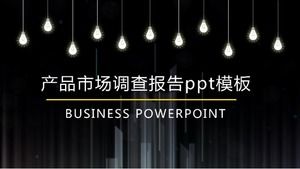 Șablon ppt de raport de cercetare de piață a produsului