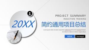 Modello di rapporto ppt del rapporto di progetto