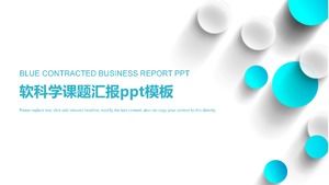 تقرير مشروع العلوم الناعمة قالب ppt