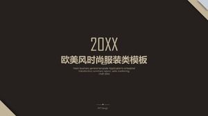 Clothing defense ppt template