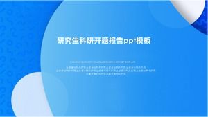 เทมเพลต ppt รายงานข้อเสนอการวิจัยระดับบัณฑิตศึกษา