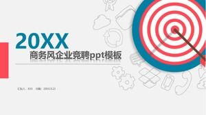 Modelo de ppt de competição empresarial de estilo de negócios