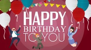 Рабочий день рождения шаблон ppt скачать бесплатно