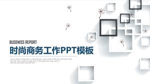 Șablon general ppt de raport de lucru pentru afaceri de modă simplă