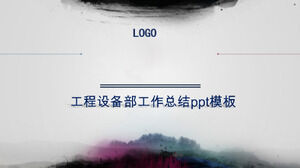Dział sprzętu inżynieryjnego podsumowanie pracy szablon ppt