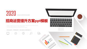 Modelo de ppt de plano de promoção de investimento