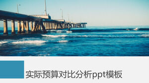 Rzeczywista analiza porównawcza budżetu szablon ppt