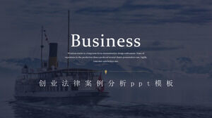 Przedsiębiorczość analiza przypadku prawnego szablon ppt