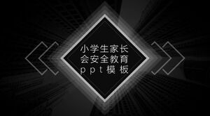 اجتماع أولياء الأمور بالمدرسة الابتدائية لقالب تعليم السلامة