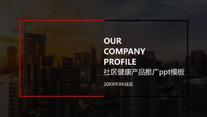 Modèle ppt de promotion de produits de santé communautaire