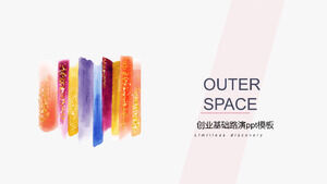 Modelo de ppt de roadshow de fundação de empreendedorismo