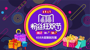 618 hayran karnaval tanıtım faaliyetleri planlama ppt şablonu