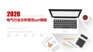 Elektrik endüstrisi analiz raporu ppt şablonu