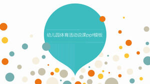 Șablon ppt de discuții pentru activități sportive de grădiniță