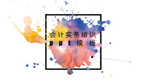 Șablon ppt de instruire în practica contabilă