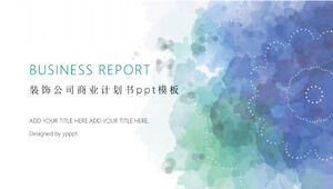 装修公司经营计划ppt模板