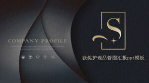 เทมเพลต ppt รายงานวงกลมควบคุมคุณภาพการพยาบาลที่ได้รับรางวัล