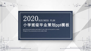 เทมเพลต ppt การวางแผนการสำเร็จการศึกษาระดับประถมศึกษา