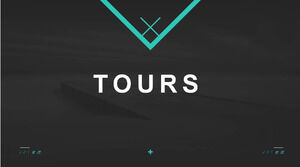 Șablon de album PPT de modă