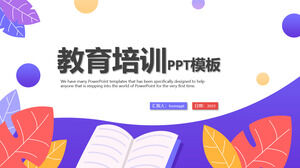 Șablon ppt de formare educațională pentru coperta cărții