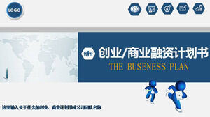 Businessplan-Vorlage ppt einfach