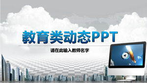 Edukacja dynamiczny szablon PPT