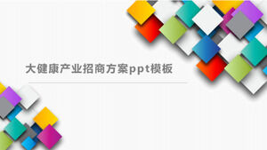 Modelo de ppt de plano de investimento do setor de saúde grande