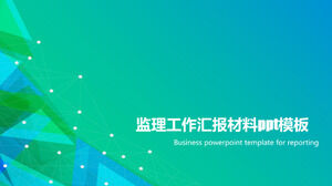 Ppt-Vorlage für den Bericht über die Aufsichtsarbeit