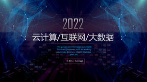 Modello ppt in stile tecnologico