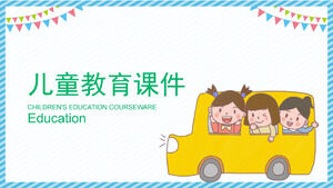 Modello ppt per materiale didattico per bambini