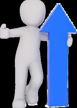 ชายผิวขาว 3 มิติและลูกศร HD แผนที่ฟรี (6 ภาพ)