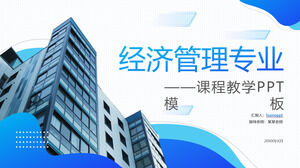 Modelo de ppt de curso universitário de gestão econômica