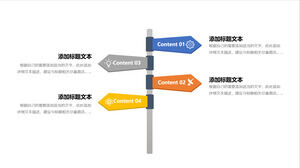 Infografis petunjuk arah rambu jalan (5 foto)