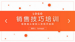 การฝึกอบรมทักษะการขายจุดสี