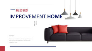 유럽과 미국의 가구 산업 일반 PPT 템플릿