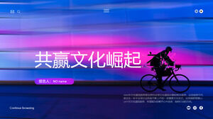 Șablon ppt de analiză a tendințelor culturale