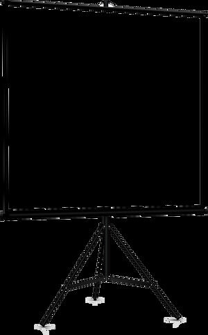 Экран проектора на штативе HD без выреза (5 фото)