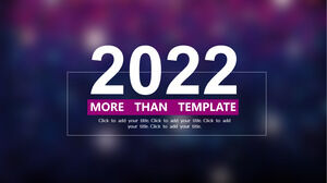 Mor hale arka plan IOS rüzgar PPT şablonu