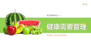 Curso PPT de capacitación en conocimientos de gestión de salud verde