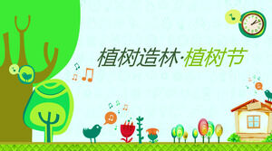 Șablon PPT de planificare a evenimentelor pentru Ziua Arborului (3)