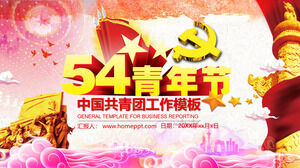 Wprowadzenie do zajęć Dnia Młodzieży szablon PPT