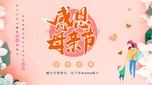 Sıcak Anneler Günü PPT Şablonu