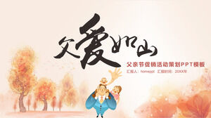 Templat PPT Perencanaan Acara Promosi Hari Ayah